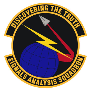 Signals Analysis Squadron Patch