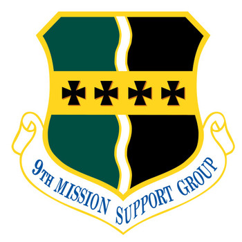 9th Mission Support Group Patch