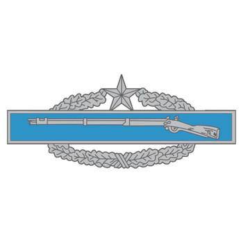 Second Award Combat Infantryman Badge, US Army Patch