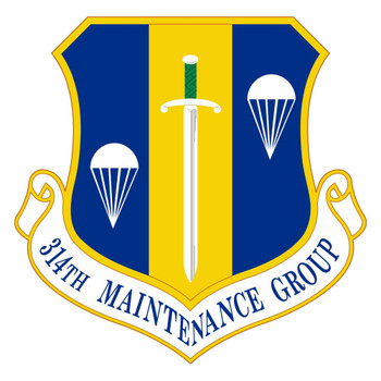 314th Maintenance Group Patch