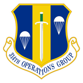 314th Operations Group Patch