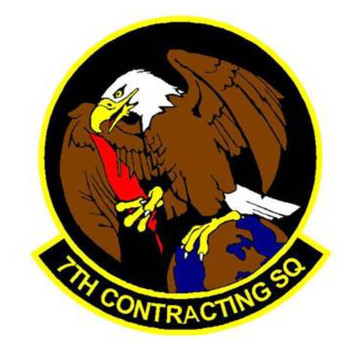 7th Contracting Squadron Patch