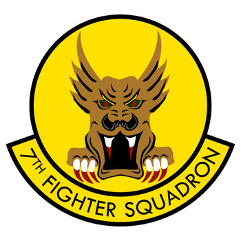 7th Fighter Training Squadron Patch