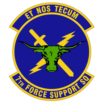 7th Force Support Squadron Patch