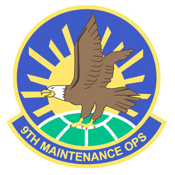 9th Maintenance Operations Squadron Patch