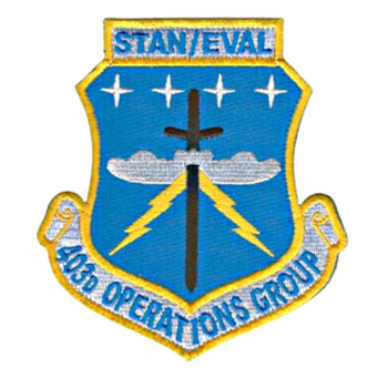403rd Operations Group Patch