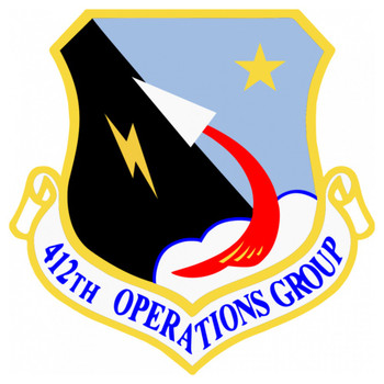 412th Operations Group Patch