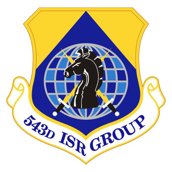 543rd Intelligence, Surveillance, and Reconnaissance Group Patch