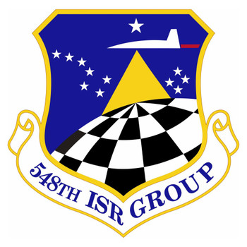 548th Intelligence, Surveillance, and Reconnaissance Group Patch