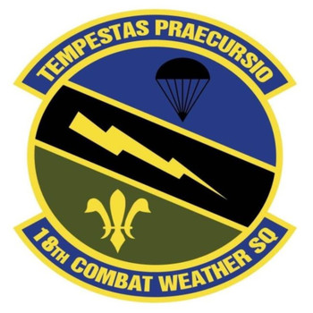 18th Combat Weather Squadron Patch