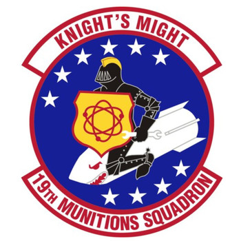 19th Munitions Squadron Patch
