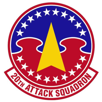 20th Attack Squadron Patch