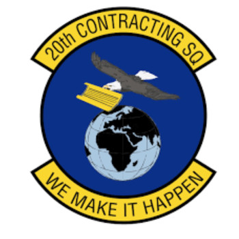 20th Contracting Squadron Patch