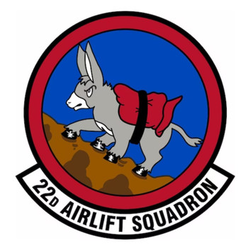 22nd Airlift Squadron Patch