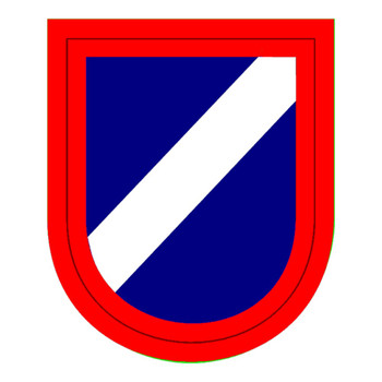 82nd Support Battalion (Beret Flash and Background Trimming), US Army Patch