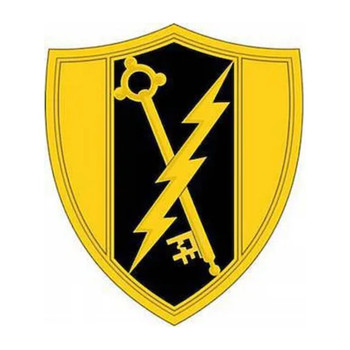 Electronic Warfare Collar Insignia Officer, US Army Patch