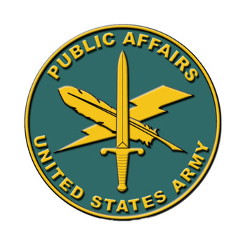 Public Affairs (Branch Insignia and Plaque), US Army Patch