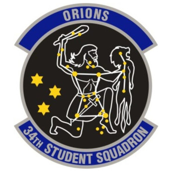 34th Student Squadron Patch