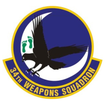 34th Weapons Squadron Patch