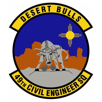 49th Civil Engineer Squadron Patch