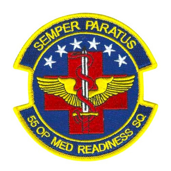 55th Operational Medical Readiness Squadron Patch