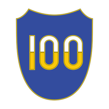 100th Division (Training), US Army Patch