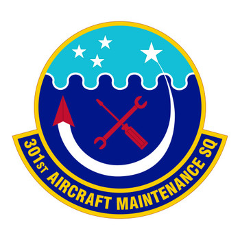 301st Aircraft Maintenance Squadron Patch