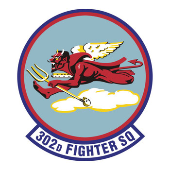 302nd Fighter Squadron Patch