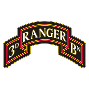 3rd Ranger Battalion (Combat Service Identification Badge), US Army Patch