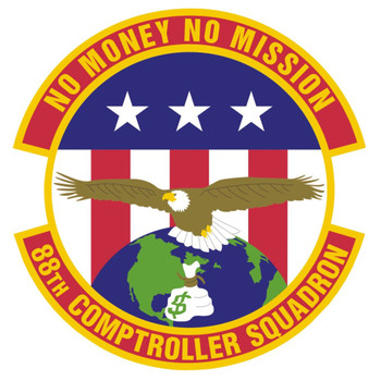 88th Comptroller Squadron Patch