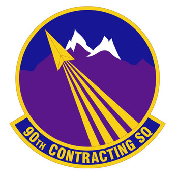 90th Contracting Squadron Patch