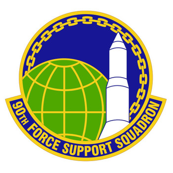 90th Force Support Squadron Patch