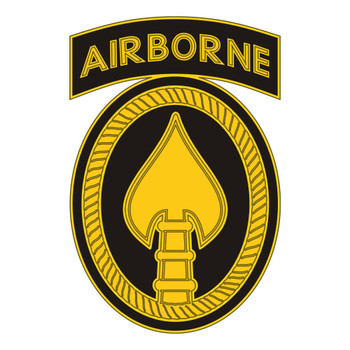 U.S. Special Operations Command Airborne (Combat Service Identification Badge), US Army Patch