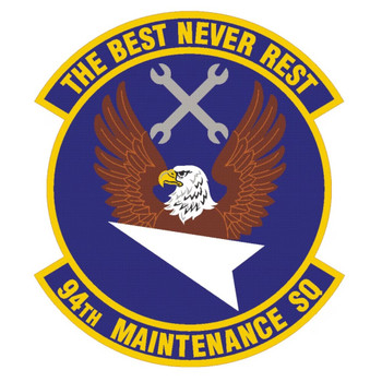 94th Maintenance Squadron Patch