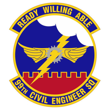 99th Civil Engineer Squadron Patch