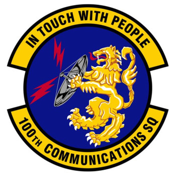 100th Communications Squadron Patch