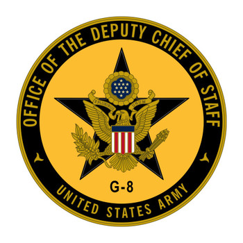 Office of the Deputy Chief of Staff (G-8 Seal), US Army Patch