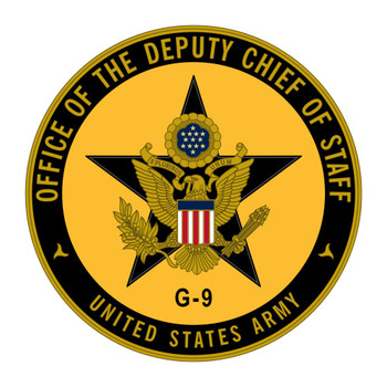 Office of the Deputy Chief of Staff (G-9 Seal), US Army Patch