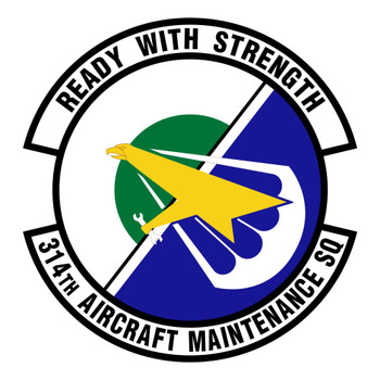 314th Aircraft Maintenance Squadron Patch