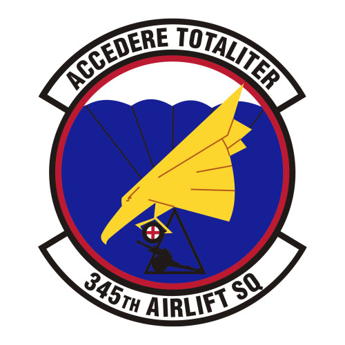 345th Airlift Squadron Patch