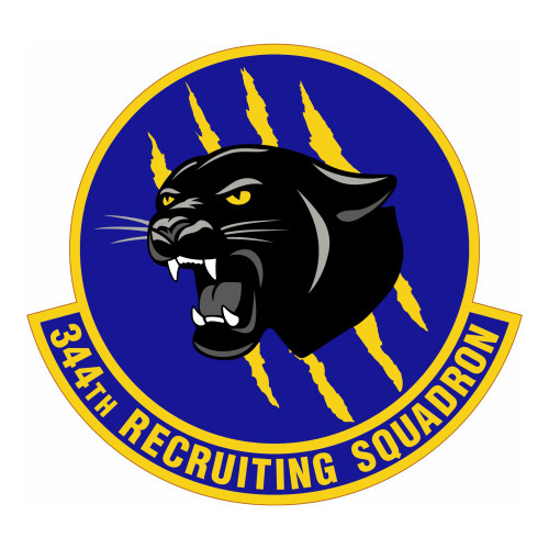 344th Recruiting Squadron Patch