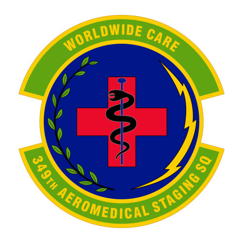 349th Aeromedical Staging Squadron Patch