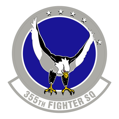 355th Fighter Squadron Patch