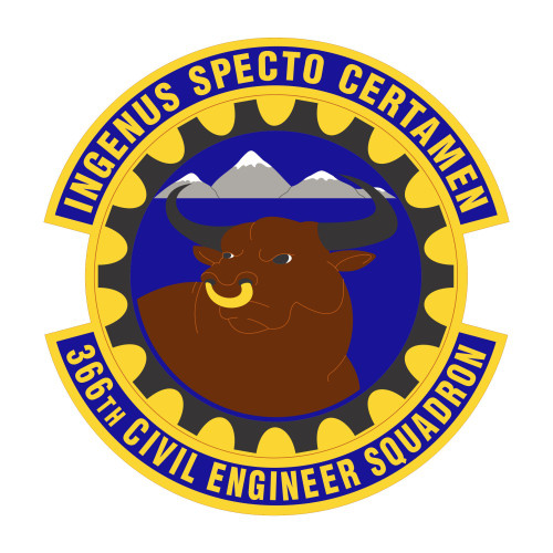 366th Civil Engineer Squadron Patch