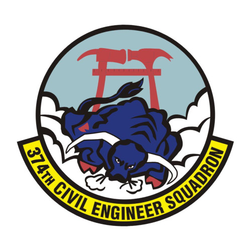 374th Civil Engineer Squadron Patch