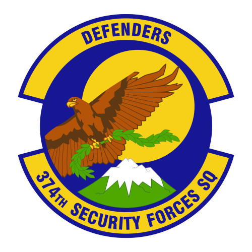 374th Security Forces Squadron Patch