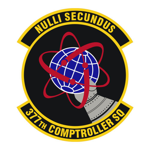 377th Comptroller Squadron Patch