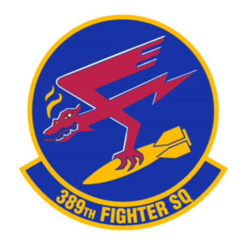 389th Fighter Squadron Patch