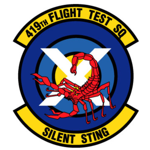 419th Flight Test Squadron Patch