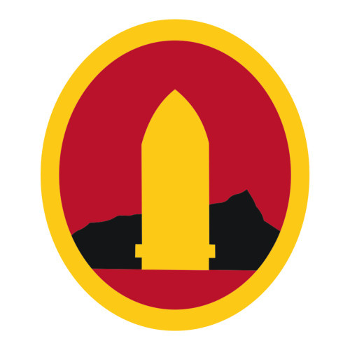 Hawaiian Separate Coast Artillery Brigade, US Army Patch